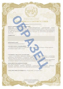 Образец Сертификат СТО 01.064.00220722.2-2020 Всеволожск Сертификат СТО 01.064.00220722.2-2020 